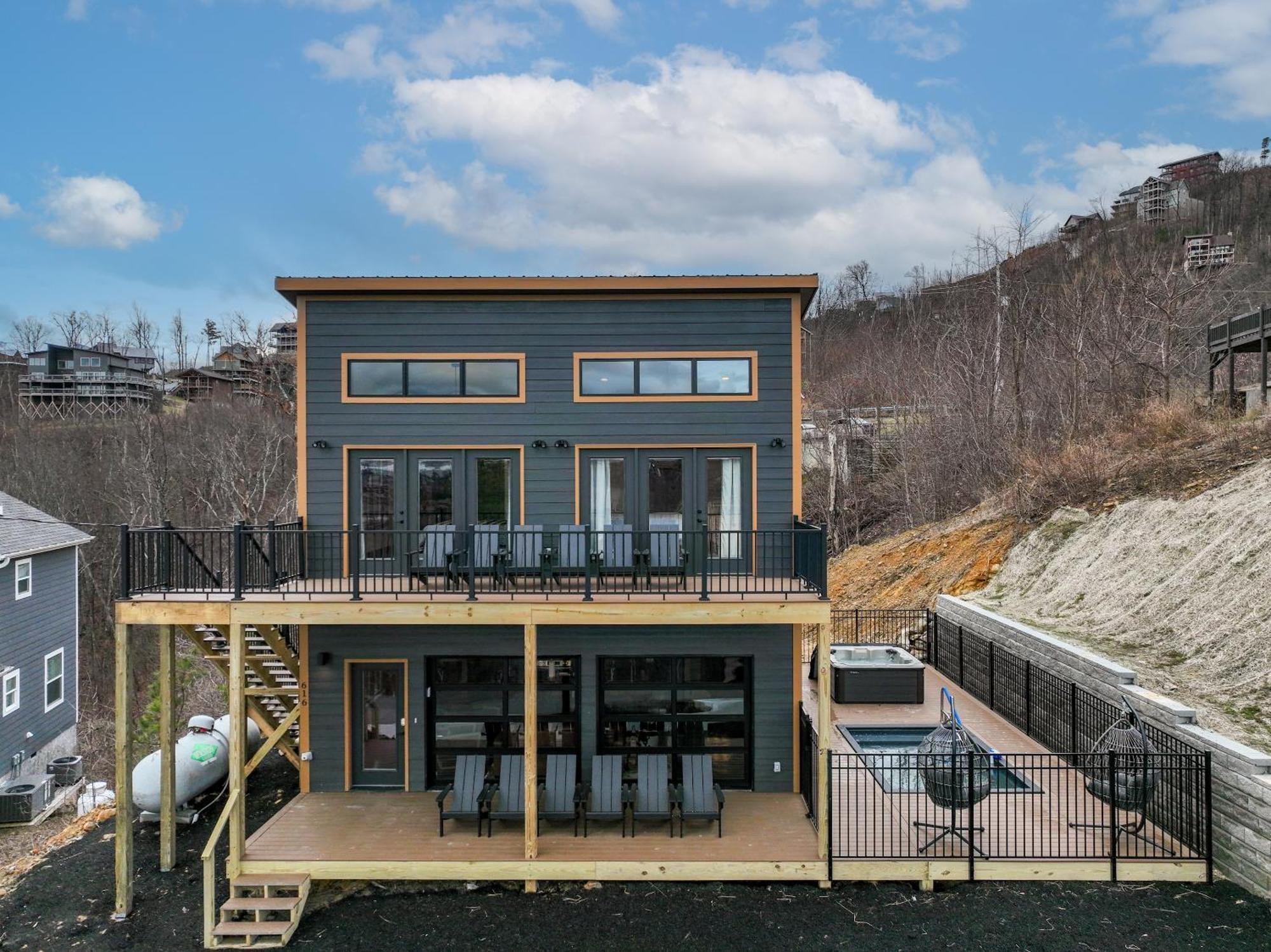 Mountain Mermaid Villa Gatlinburg Eksteriør bilde